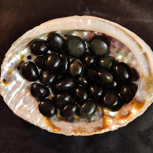Pierre roulée Obsidienne Œil céleste