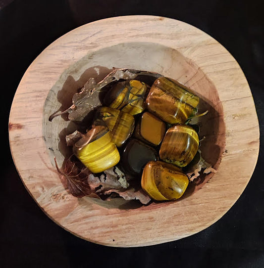 Pierre roulée Œil de Tigre