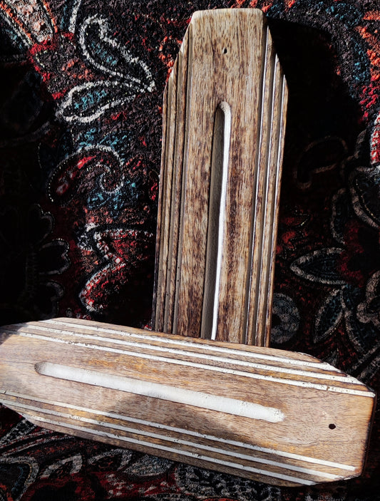 Encensoir Bois Lignes