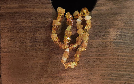 Bracelet baroque Ambre baltique